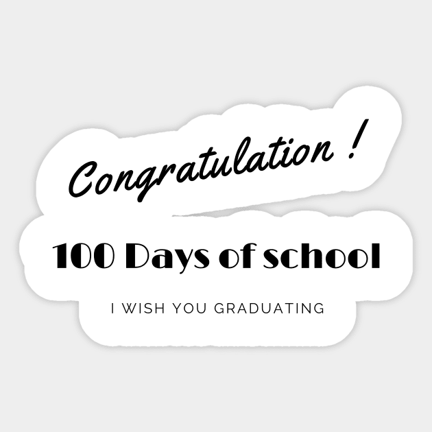 100 days of school Sticker by GloriaArts⭐⭐⭐⭐⭐